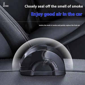 Universal Door Ashtray with LED Lights And Sliding Cover Design