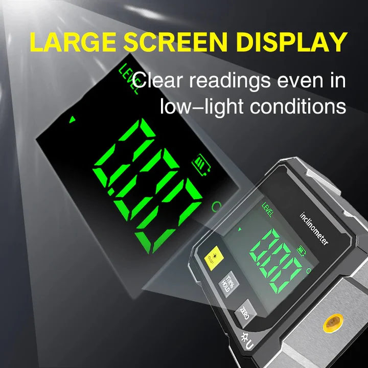 Pocket Electronic Digital Angle Finder Box, Inclinometer