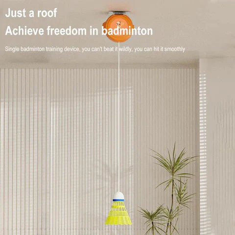 Self Practice Badminton Set With One Router Three Shuttles