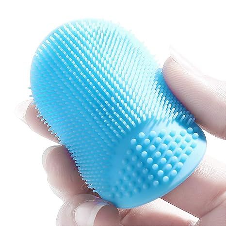 2 pcs Silicone Baby Shampoo Brush for Bath