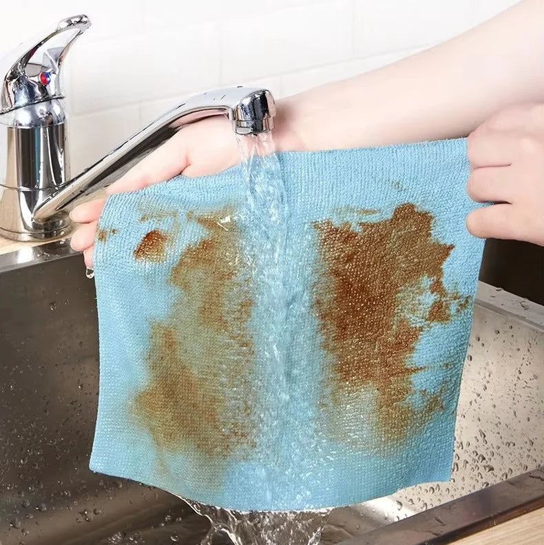 20pcs Reusable Drawer Bag Rag Microfiber Cleaning Towel