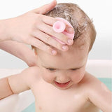 2 pcs Silicone Baby Shampoo Brush for Bath