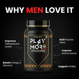 Play More Natural Energy Wellness Herbal Formula With Zero Side Effects