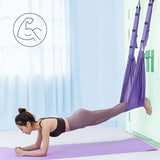 ZenFlex Aerial Yoga Rope for Back Pain Relief and Stretching