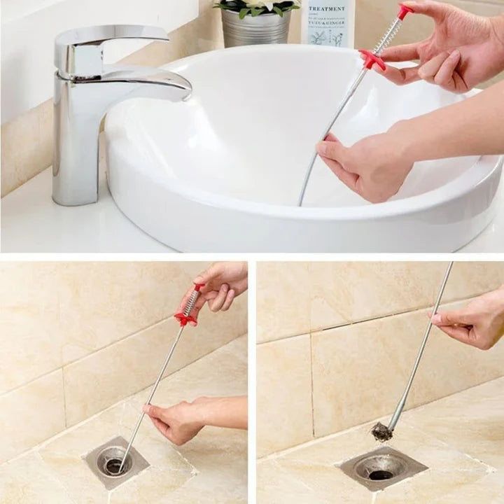 Sewer cleaning hook