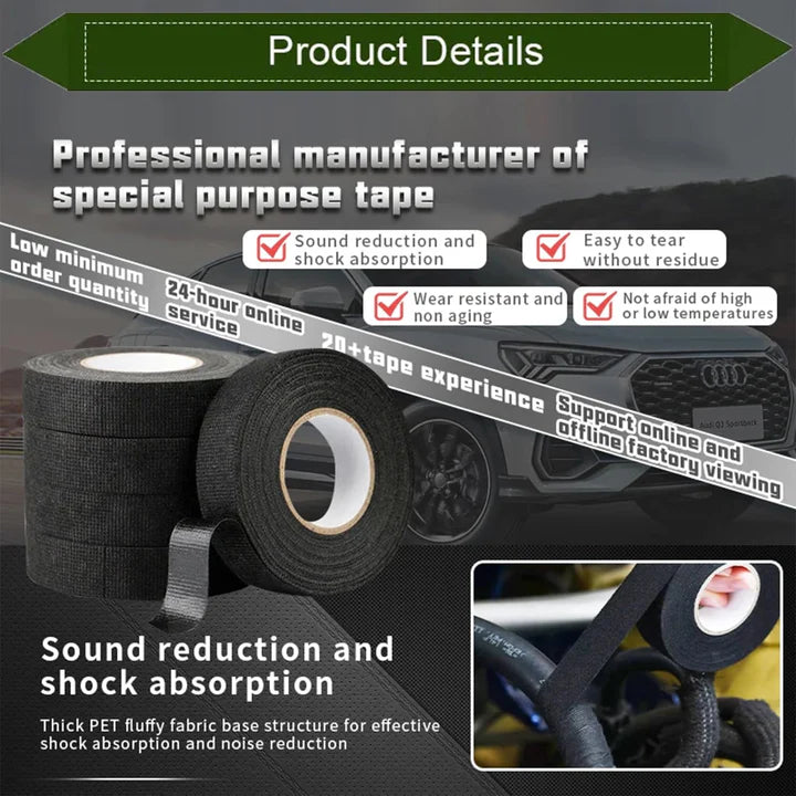 Electrical Tape for Wires Anti-Abrasion Flame retardant
