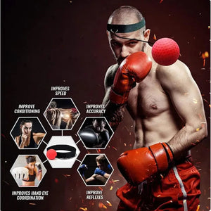 Boxing Reflex Ball Head-Mounted Speed Ball For Home Boxing