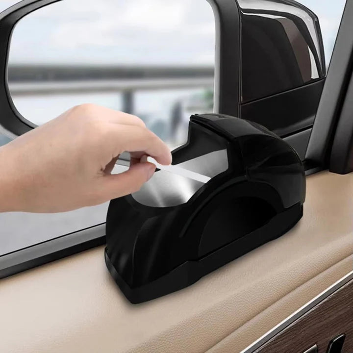 Universal Door Ashtray with LED Lights And Sliding Cover Design