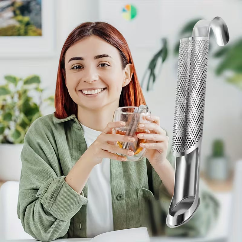 Portable Tea Diffuser with Hanging Hook Handle