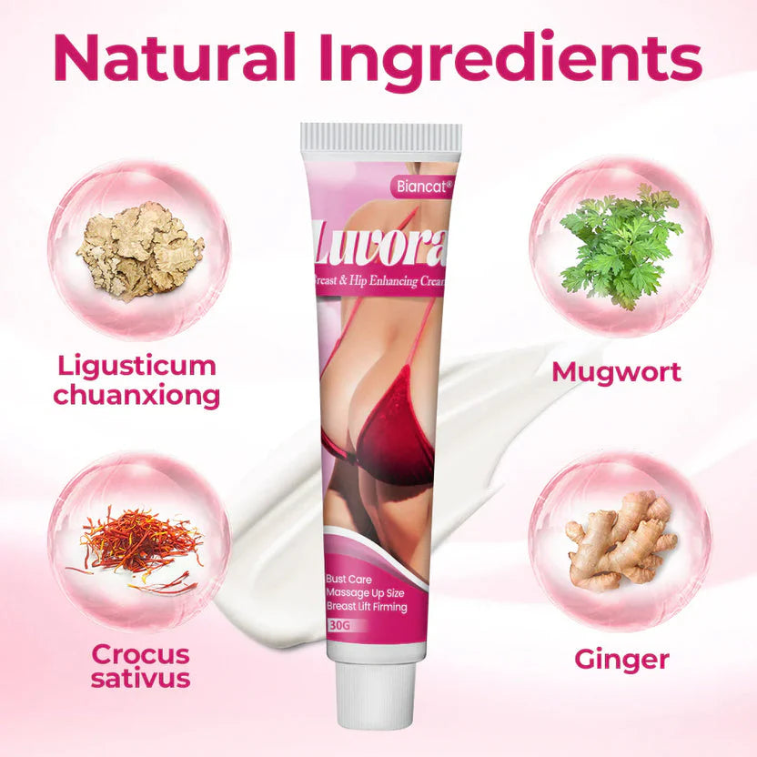Natural Breast & Hip Enhancement Cream For Women