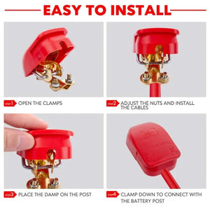 Quick Release Terminal Connector Clamps
