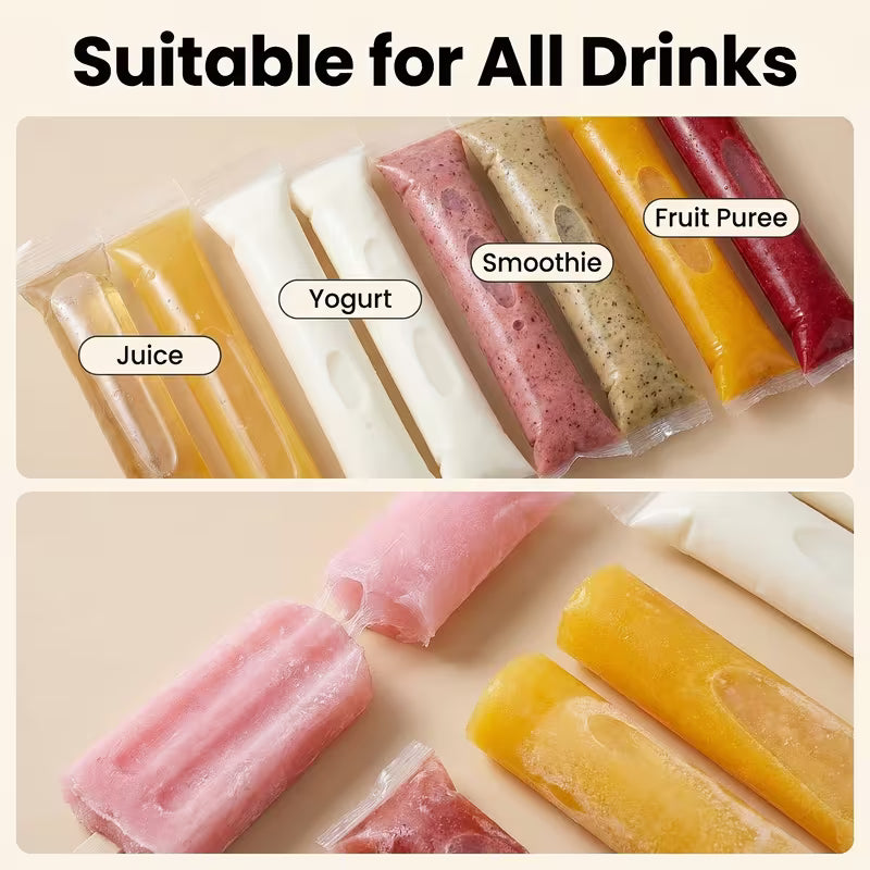 Disposable Refrigerator Ice Making Popsicle Bag