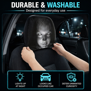 Ghost Face Headrest Covers