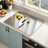 Double-Sided Stainless Steel Chopping Board