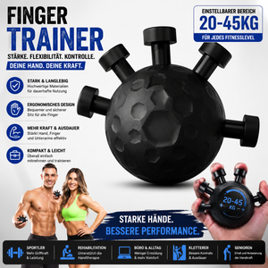 Adjustable Hand Grip And Finger Trainer Strengthener
