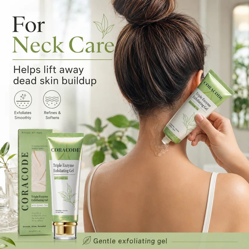 Body Exfoliating Gel with Green Tea Extract
