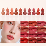 Long Lasting Waterproof 12 Colors Matte Mini Gourd Lipstick Set