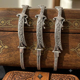 Premium Stainless Steel Zulfiqar Sword Bracelet