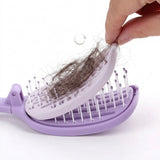 Foldable Self-cleaning Hair detangling Brush