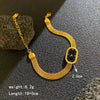 Gold-Plated Watch-Style Bracelet For Women