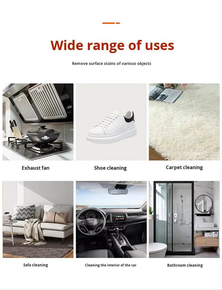 Multi-Functional Foam And  Leather Cleaner
