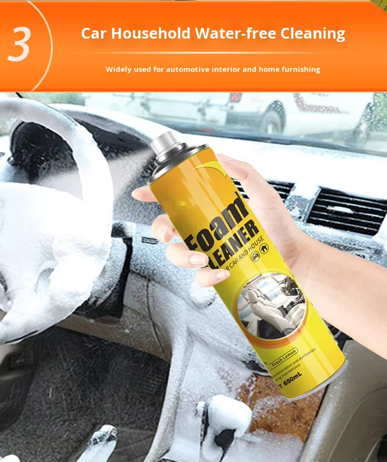 Multi-Functional Foam And  Leather Cleaner