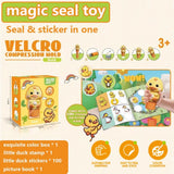 Cute Waterproof Stamp Stickers For Kids