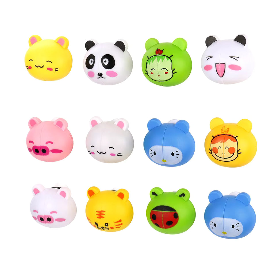 Cute Cartoon Animal Head Toothbrush Holders