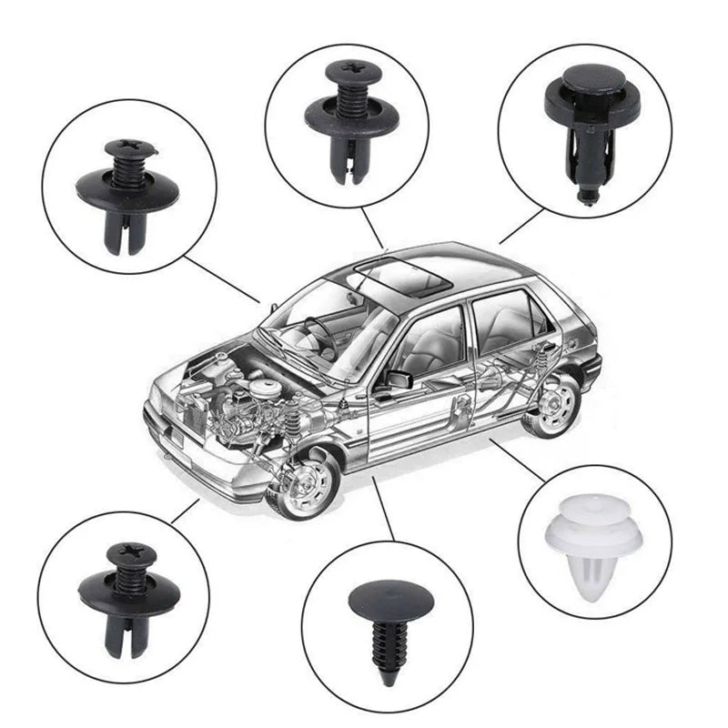 Universal Car Fasteners Clip Repair Box Kit