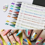 Colourful Waterproof Nail Art Graffiti Pen