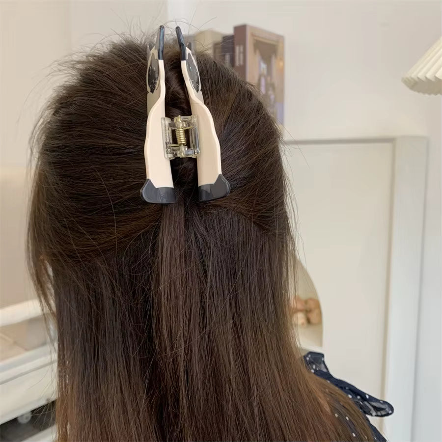 Cute Cat Hair Claw Clip For Women