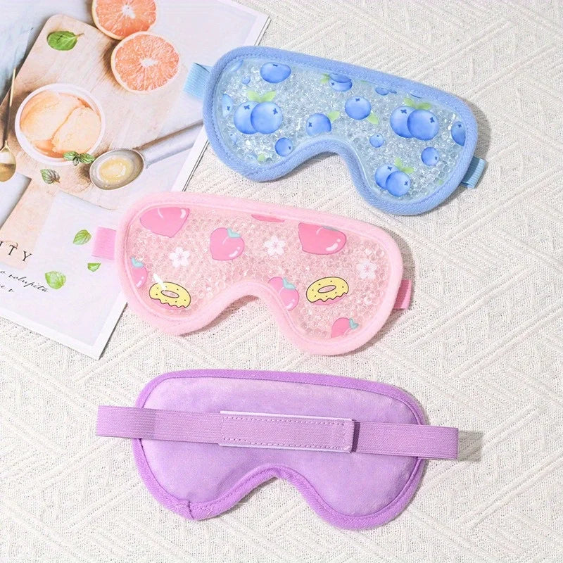 Reusable Cooling Eye Mask for Travel And Relaxation