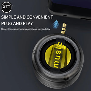 Portable Stereo Mini Charging External Speaker For Mobile Phone And Laptop