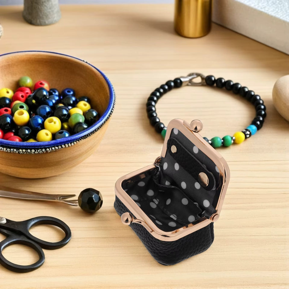 Portable Vintage Inspired Leather Jewelery Box