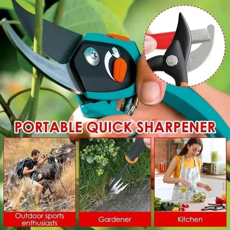 Portable Quick Kitchen And Garden Tools Sharpener