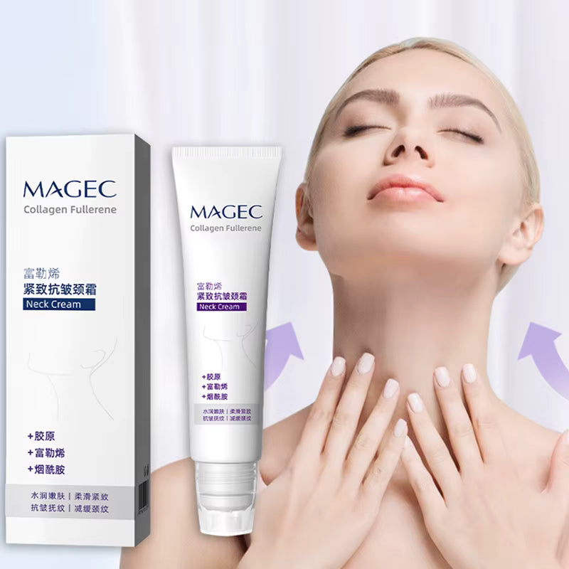 Moisturizes Neck Care Cream To Improves Fine Lines And Dullness
