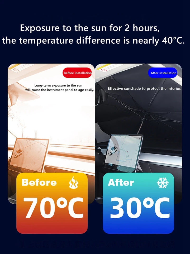 car sunscreen heat insulation windshield