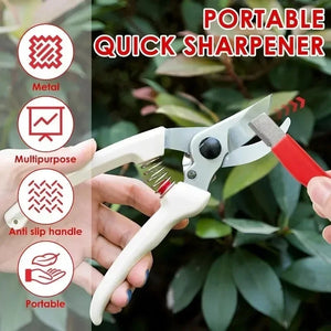 Portable Quick Kitchen And Garden Tools Sharpener