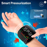 Rechargeable Wrist Blood Pressure And Heart Rate Monitor