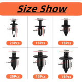Universal Car Fasteners Clip Repair Box Kit