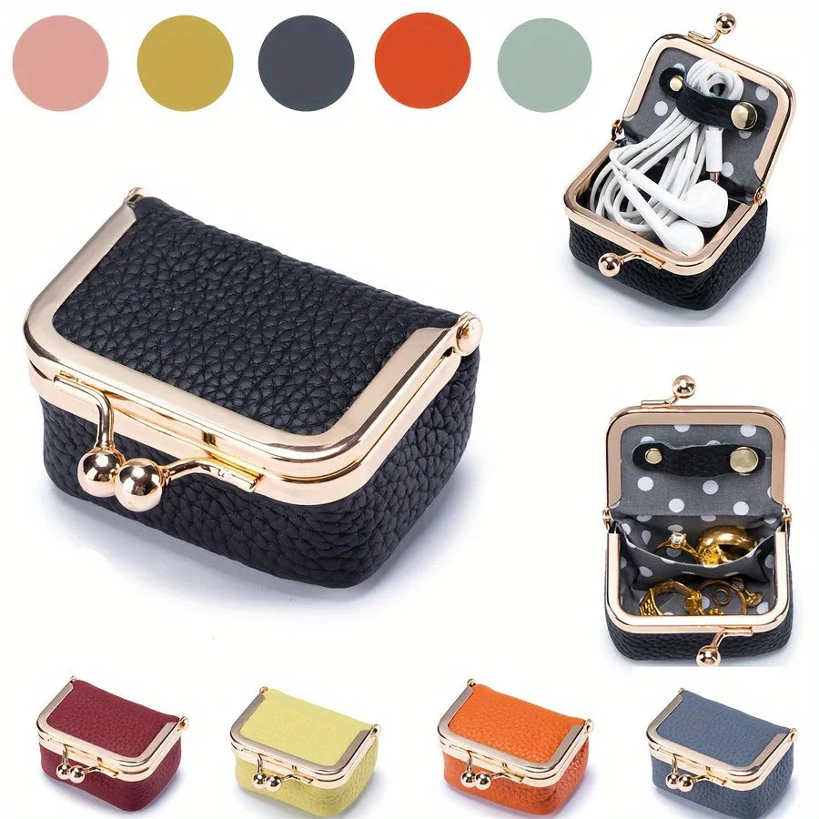 Portable Vintage Inspired Leather Jewelery Box