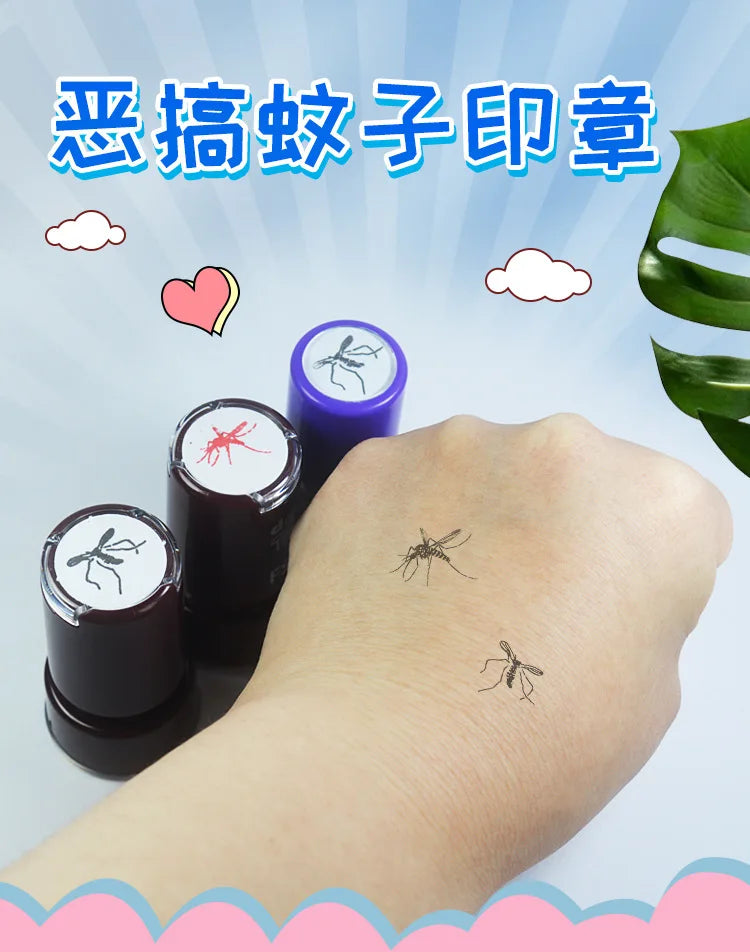 Funny Mosquito Prank Stamps for Kids