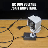 12V Wall Mounted Exhaust Fan for Kitchen Bathroom