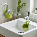 Automatic Food Waste Drain Basket For sink with Removable Bottom