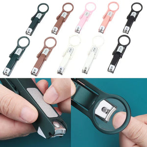 Nail Clippers with Magnifying Glass