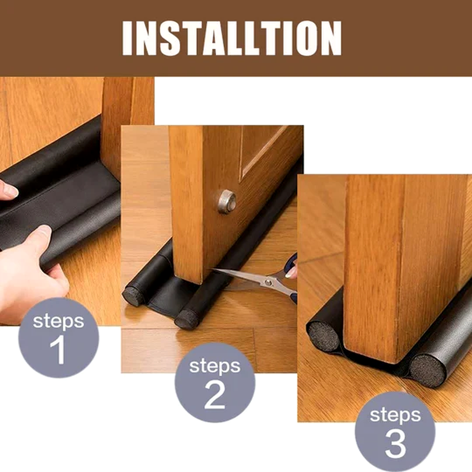 4 pcs Door bottom sealing Strip