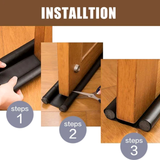 4 pcs Door bottom sealing Strip